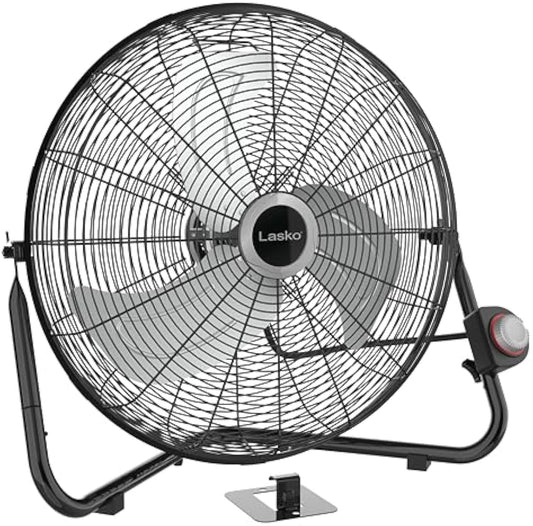 High Velocity Wall Mount Fan with Pivoting Head, 3 Speeds